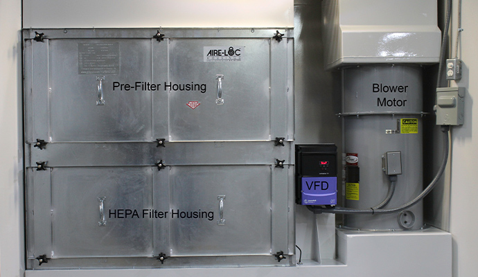Air filtration unit