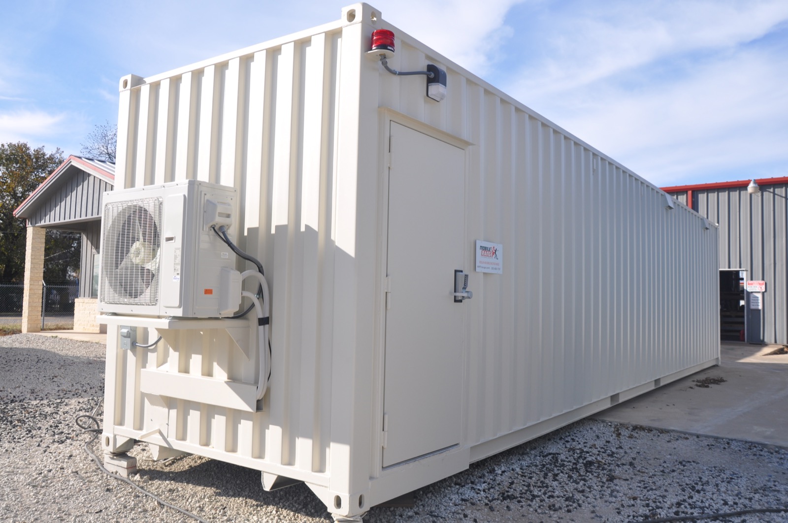 40' Groundhog containerized shooting range exterior