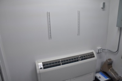 Interior climate control unit