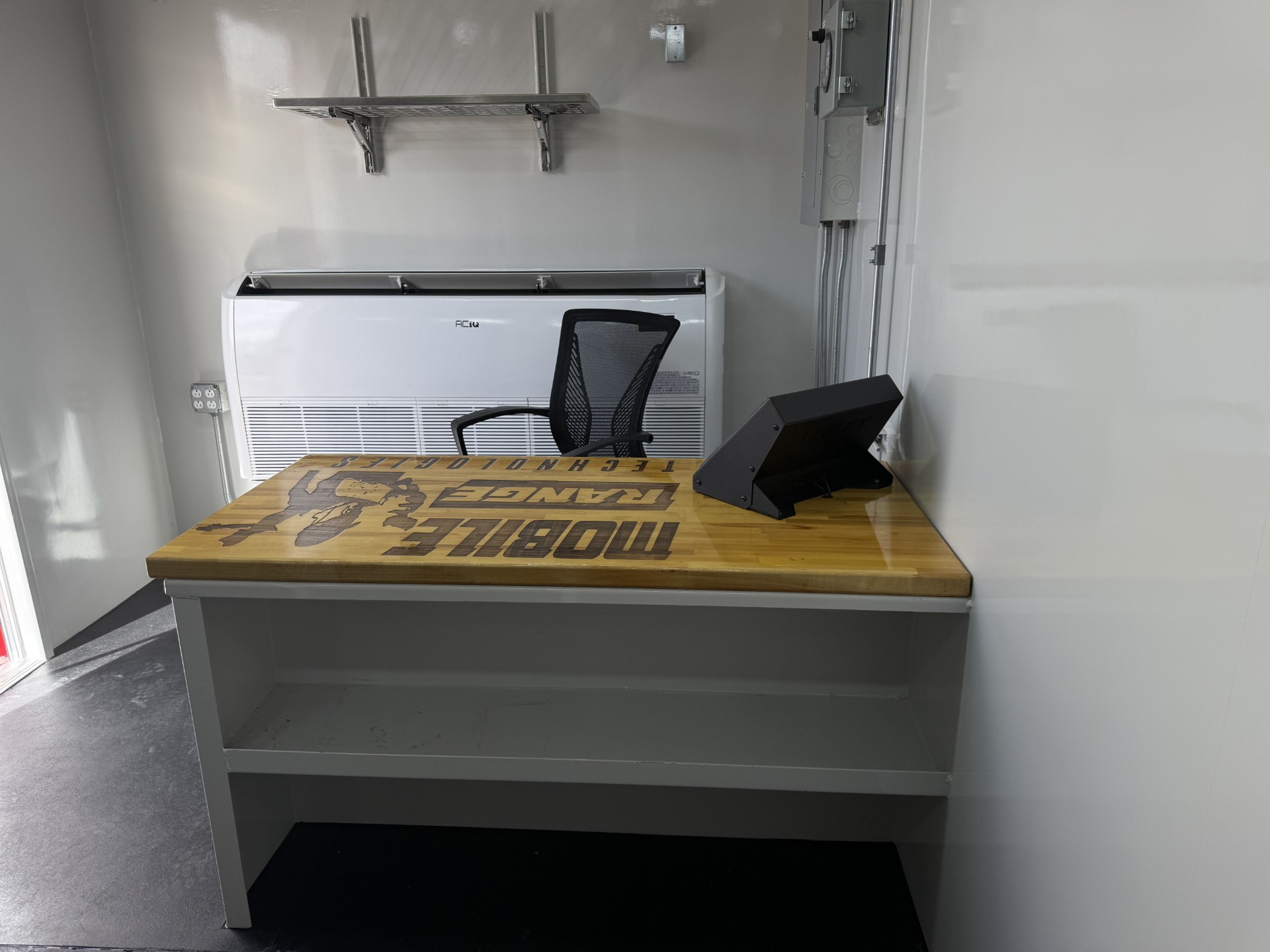 Range Officials Desk Front