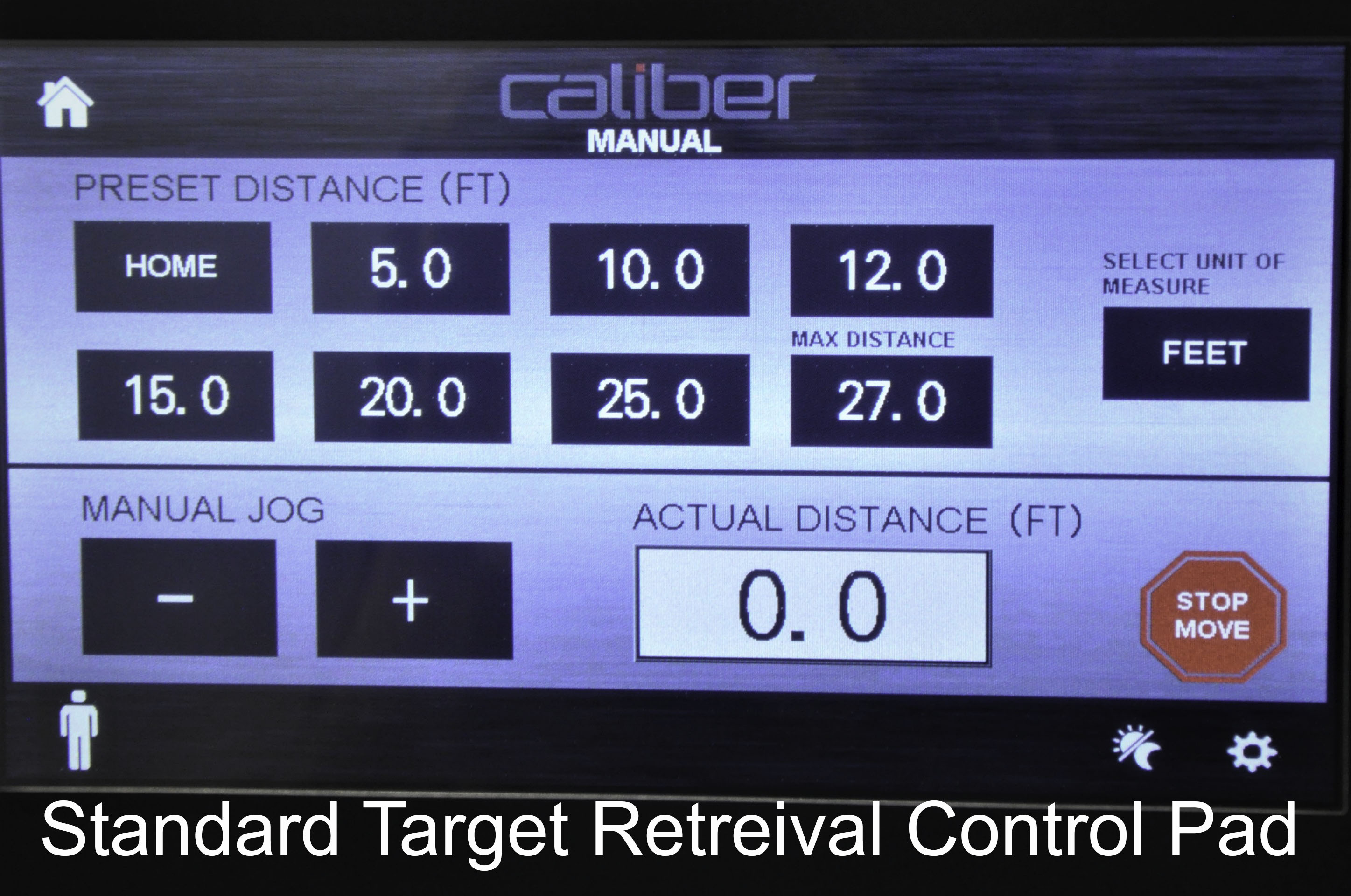 Target Retrieval System Control Pad