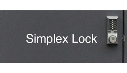 Simplex Lock