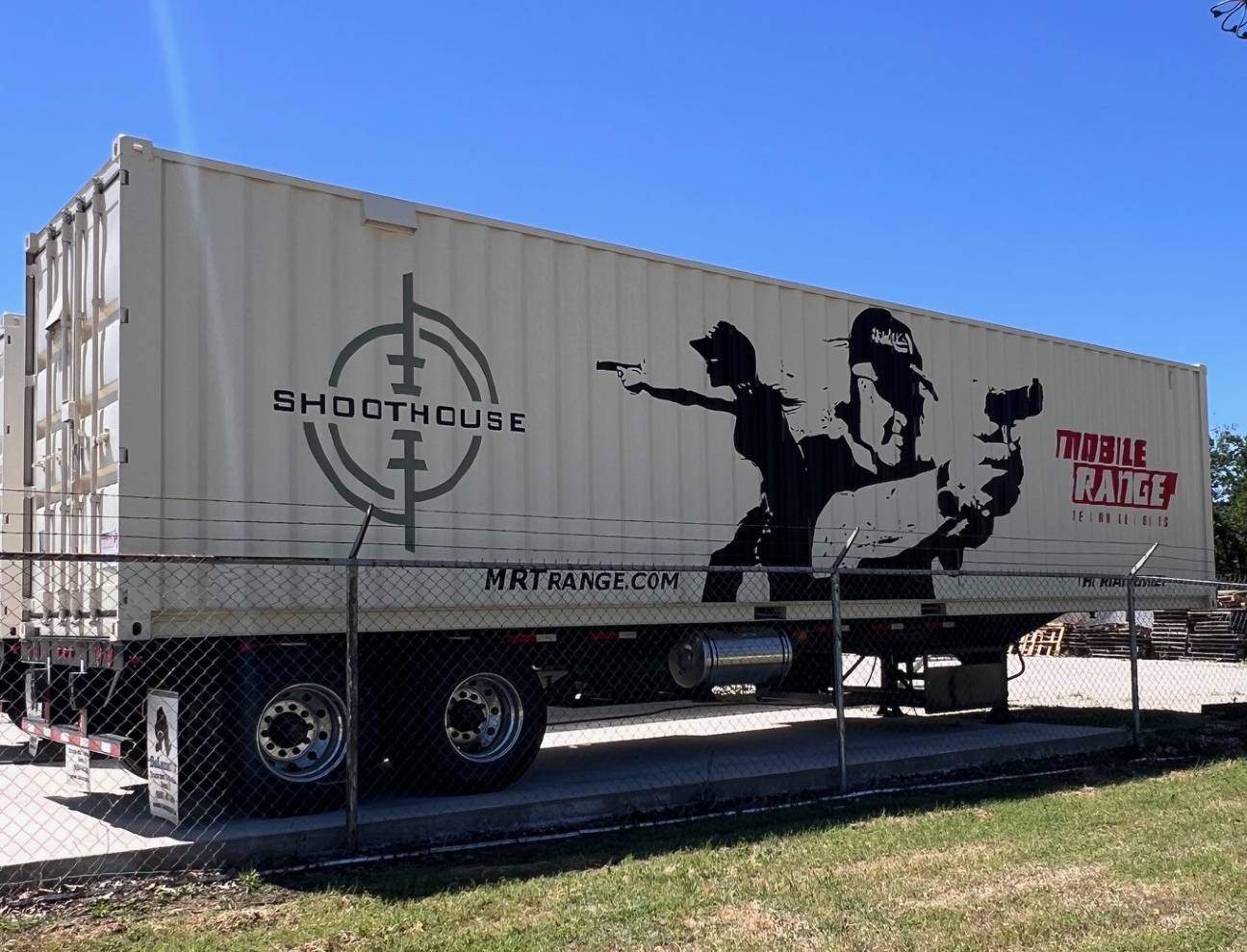 Road Runner - 40' Mobile Container Shooting Range. BUY NOW AND SAVE 10% 