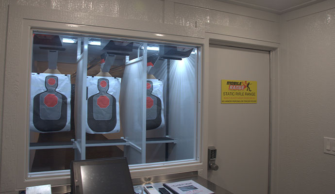 Dedicated range control room for RSO operations