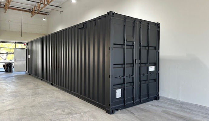 Modular indoor black range unit
