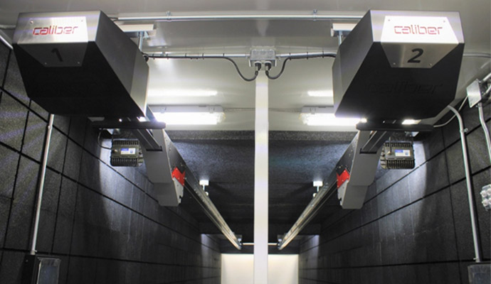 Automated indoor firing range equipment