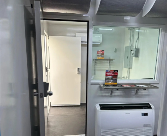 Mobile Range Control Room Interior