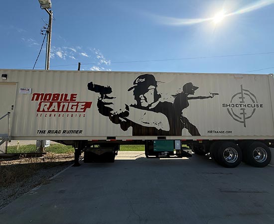 Mobile Shooting Range Trailer