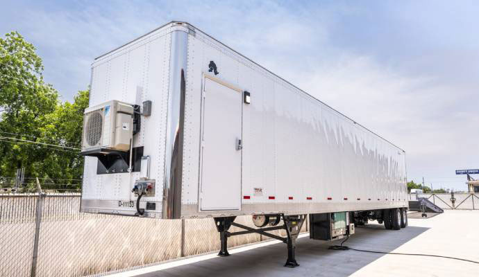 Road King 53-foot mobile shooting range trailer with exterior entry door and climate control