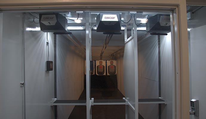 Ballistic Steel Shooting Stalls for Mobile & Modular Ranges