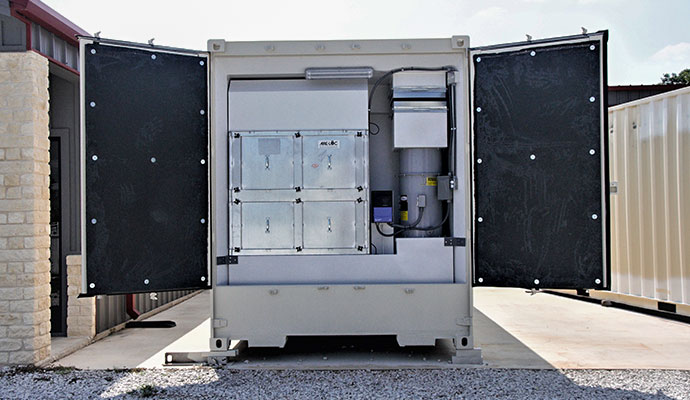 Dietmar Kaiser AG Container System Zone 2 industrial vacuum unit