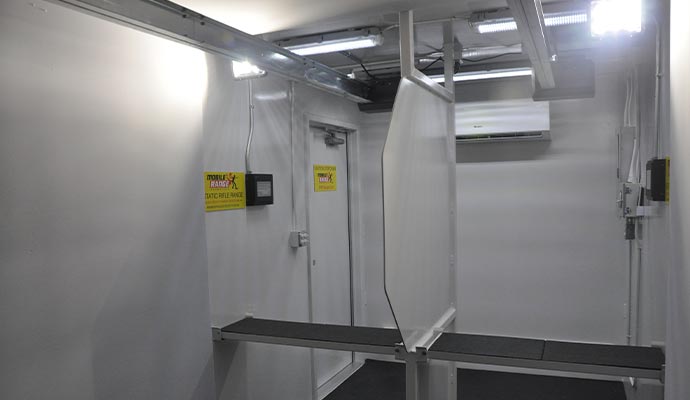 Duel shooters stalls