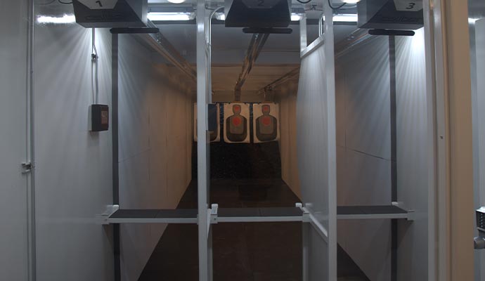 Indoor shooting range