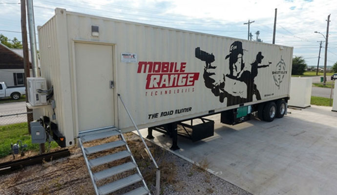 Training range trailer